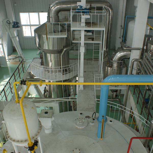 Rice bran oil extraction machine